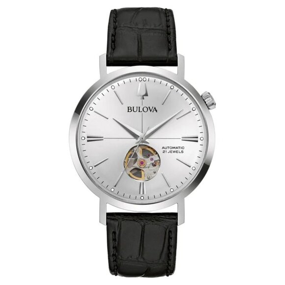 Bulova Aerojet Automatic Stainless Steel Men's Watch, 41mm